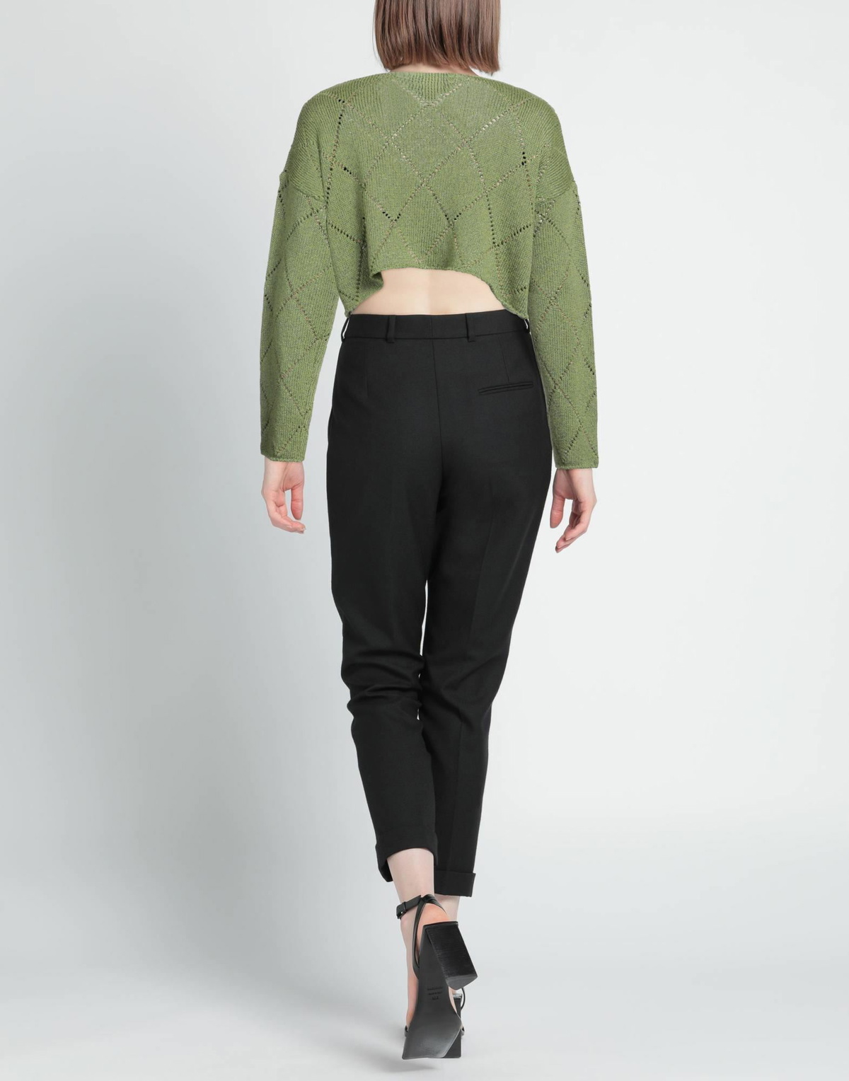Jijil Womens Sweater Military in Green