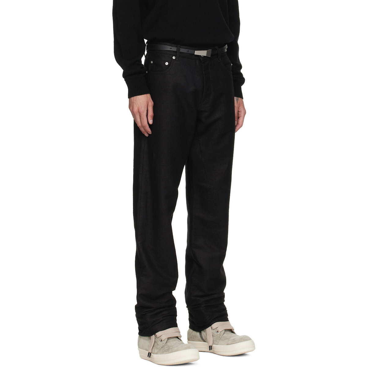 Rick Owens Black Tower Kurdt Trousers