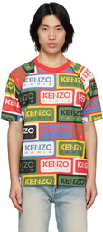 Kenzo Multicolor Kenzo Paris Labels T-Shirt