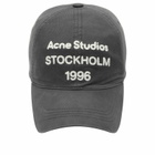 Acne Studios Men's Carliy Cap in Faded Black 