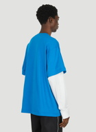 Mirror Logo T-Shirt in Blue