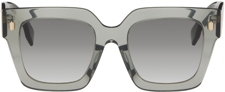 Photo: Fendi Gray Roma Sunglasses