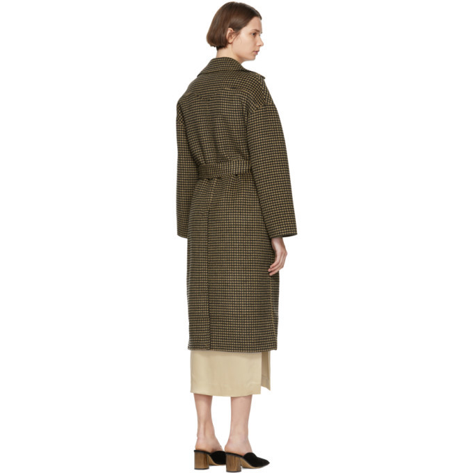 Nanushka alamo cheap houndstooth coat