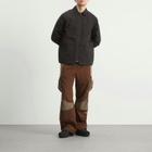 KA_YO_Prototype Men's Insulated Overshirt in Black
