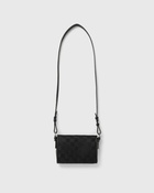 Misbhv Jacquard Monogram Phone Pouch Black - Womens - Messenger & Crossbody Bags