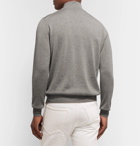 Canali - Slim-Fit Merino Wool Rollneck Sweater - Gray