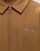Bstn Brand Clean Wool Jacket Brown - Mens - Overshirts