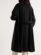 Auralee - Wool and Cashmere-Blend Coat - Black