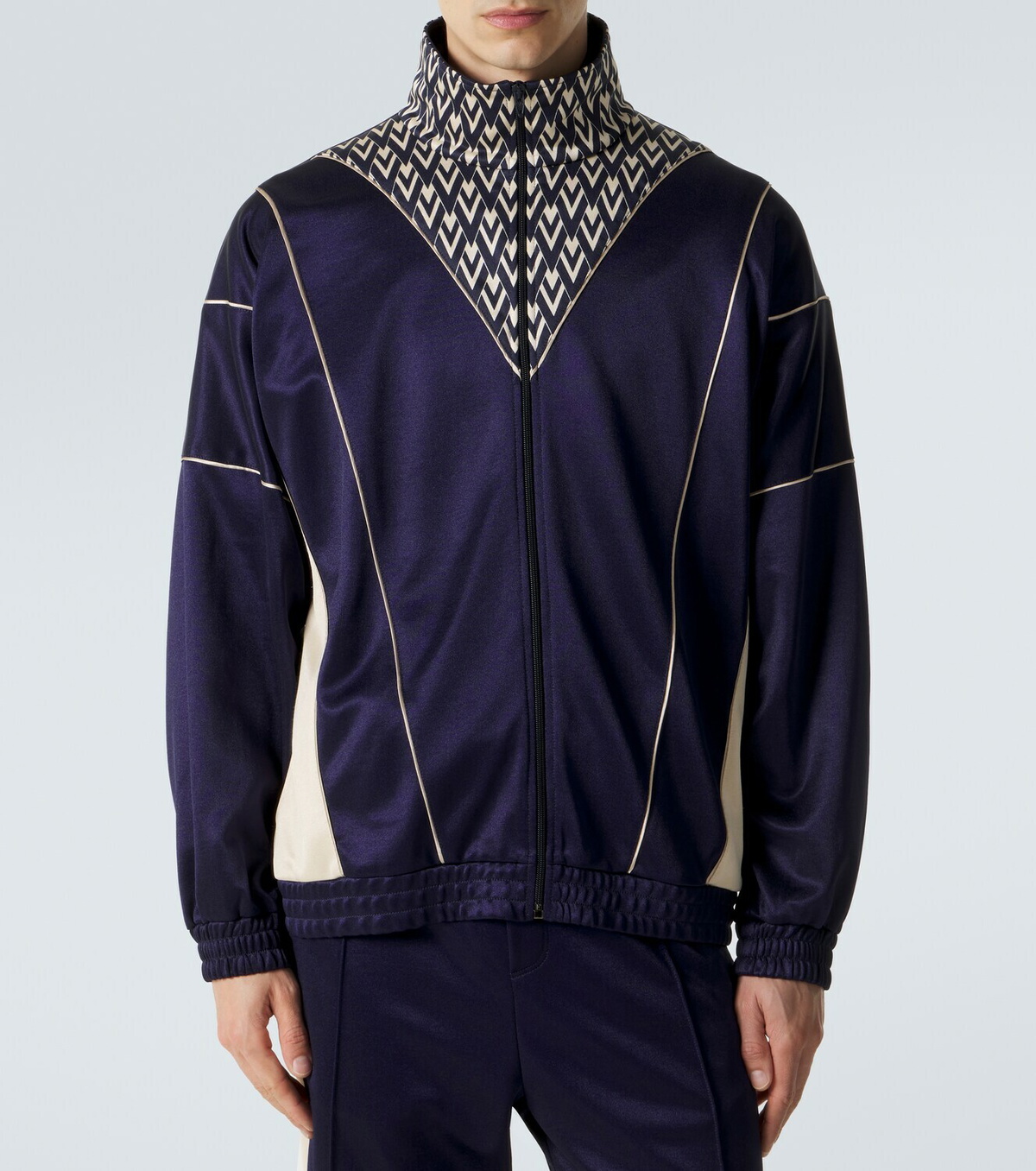 Valentino Printed jersey jacket