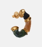 Zimmermann Wisp gold-plated hoop earrings