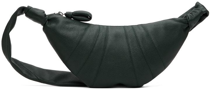 Photo: LEMAIRE Green Small Croissant Bag