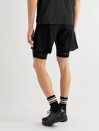 Satisfy - Straight-Leg Layered Justice™ Shorts - Black