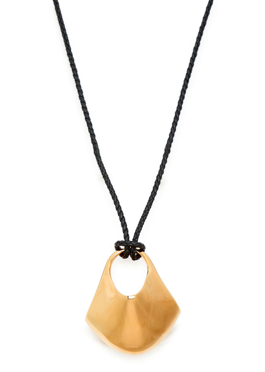Khaite Lotus Medium 19kt Gold-plated Pendant Necklace - One Size