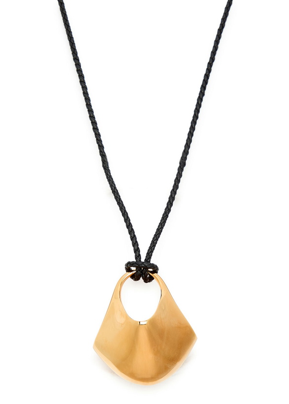 Photo: Khaite Lotus Medium 19kt Gold-plated Pendant Necklace - One Size