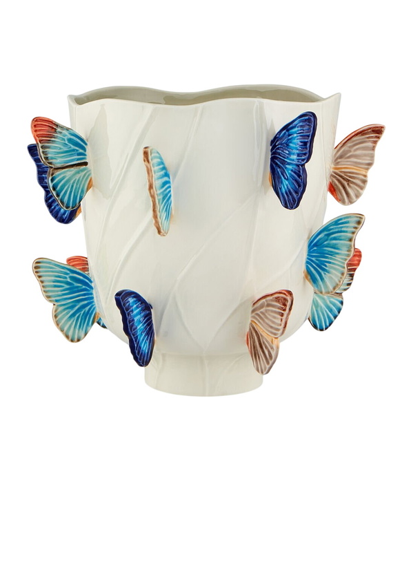 Photo: Bordallo Pinheiro Cloudy Butterflies Large Vase