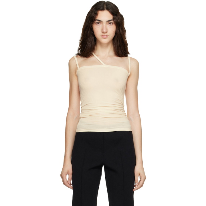 Photo: Baserange Off-White Nida Tank Top
