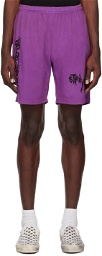 Stray Rats Purple Jammer Shorts