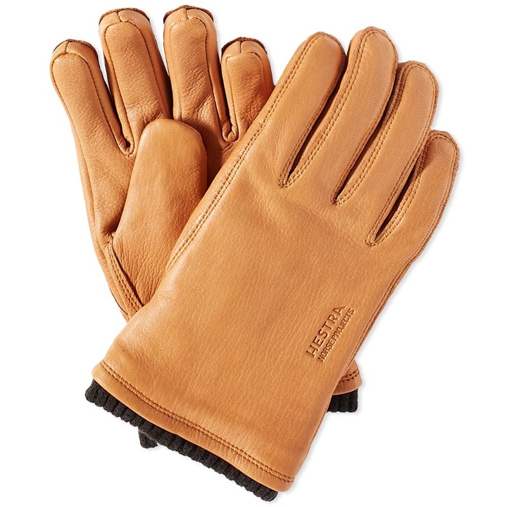 Photo: Norse Projects X Hestra Utsjo Gloves in Tobacco
