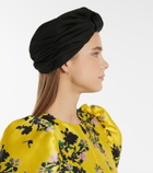 Jennifer Behr Roxanne silk faille hat