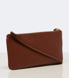 Balenciaga Rodeo leather phone pouch