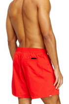 Diesel Swim shorts with oversized logo print - Swim shorts Mens in Red