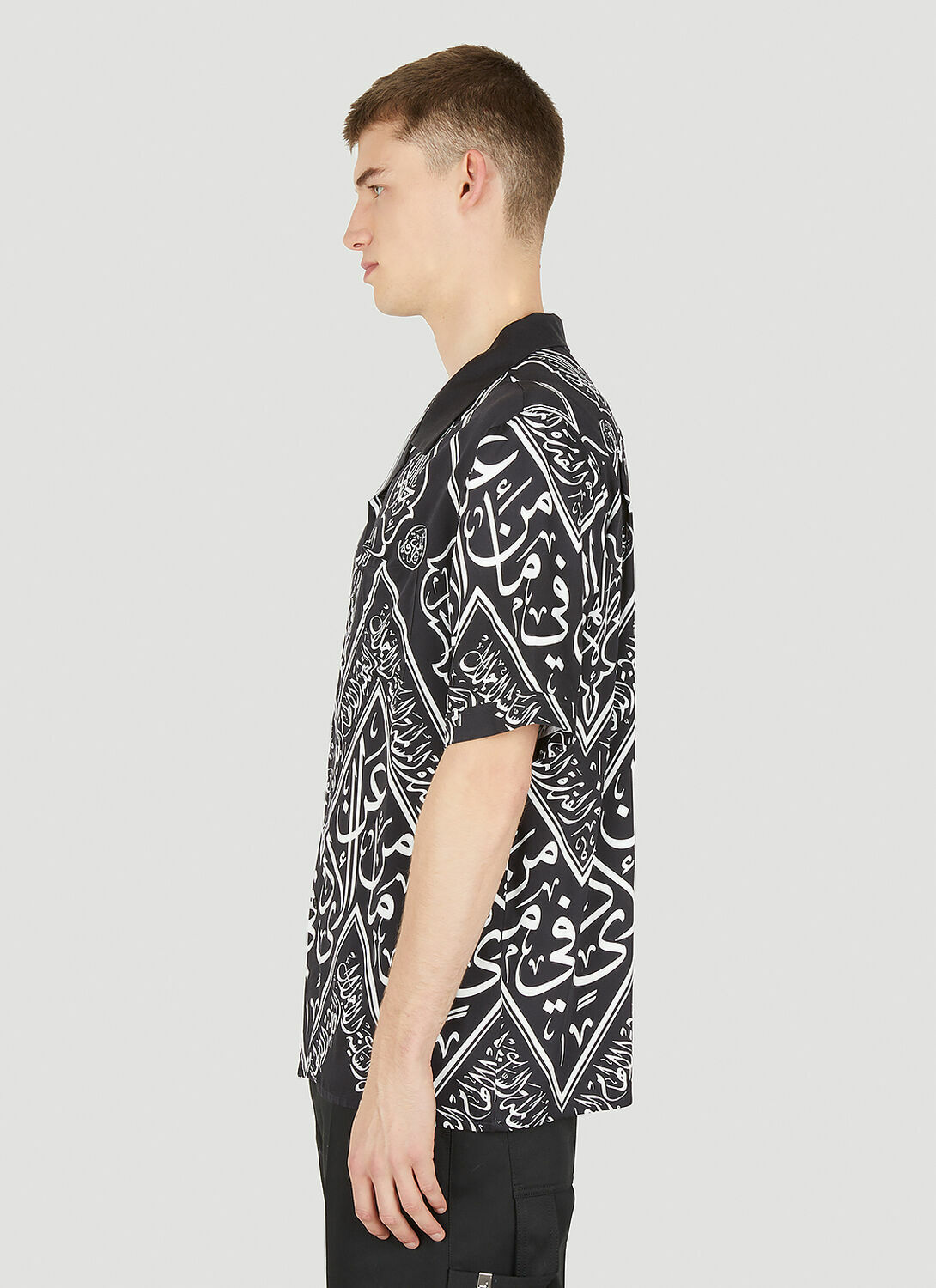 GmbH Graphic Print Bowling Shirt