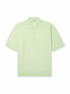 Auralee - Sea Island Cotton Polo Shirt - Green