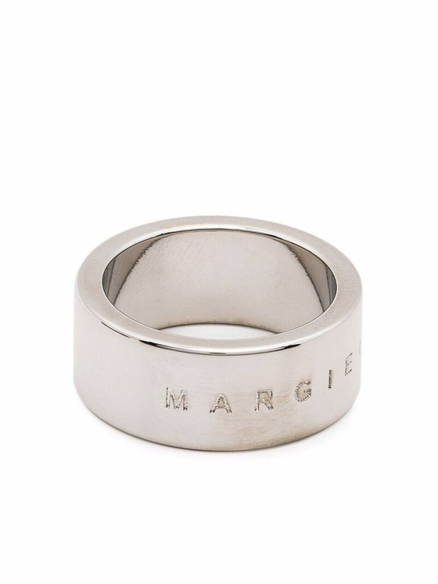 Photo: MM6 MAISON MARGIELA - Logo Minimal Ring