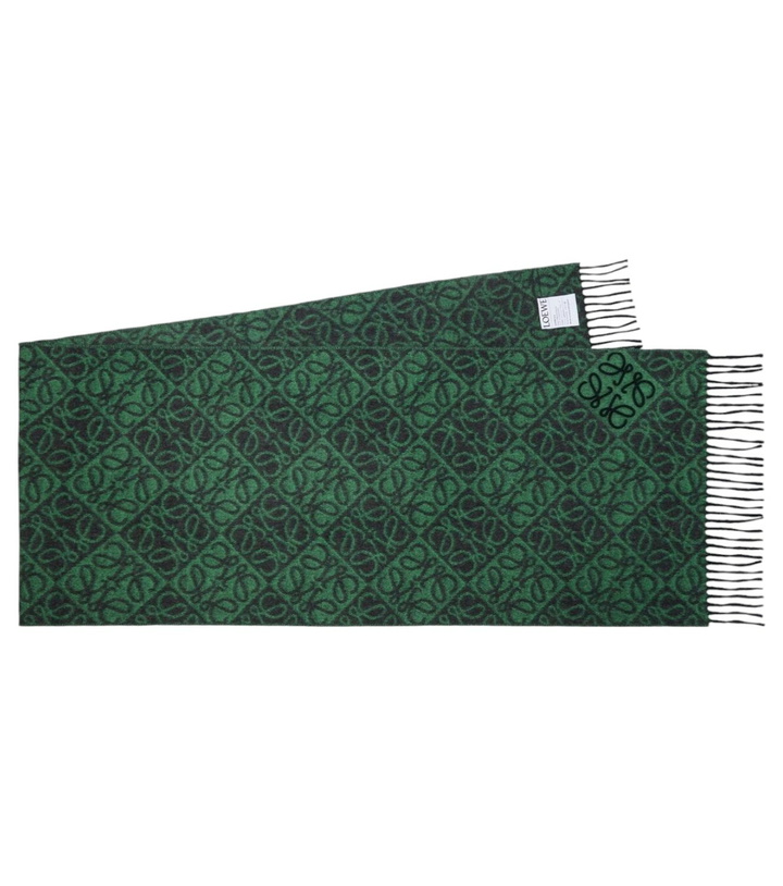 Photo: Loewe Anagram wool and cashmere scarf
