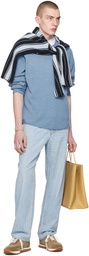 Guest in Residence Blue Oversized Sweater