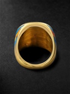 Jacquie Aiche - Gold Multi-Stone Ring - Blue