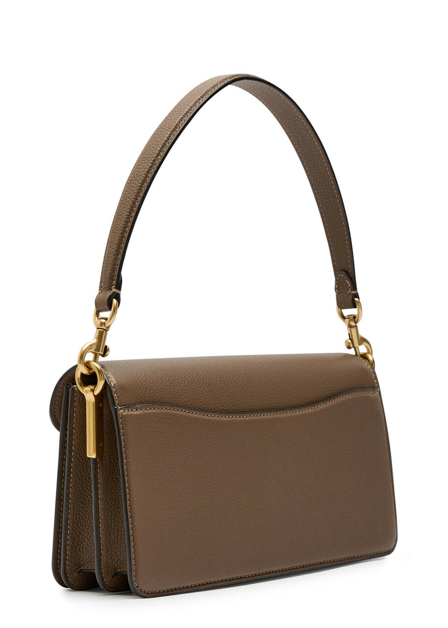 Coach Tabby 26 Grained Leather Shoulder bag - Taupe - One Size
