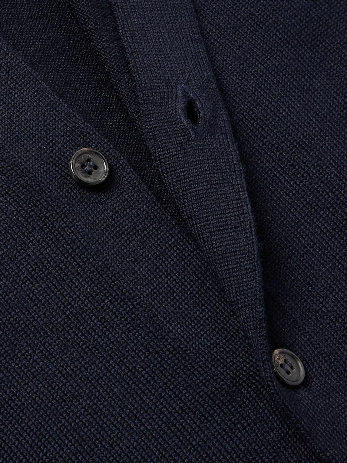 Incotex - Wool Cardigan - Blue