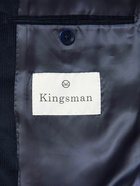 Kingsman - Slim-Fit Cotton and Cashmere-Blend Corduroy Suit Jacket - Blue