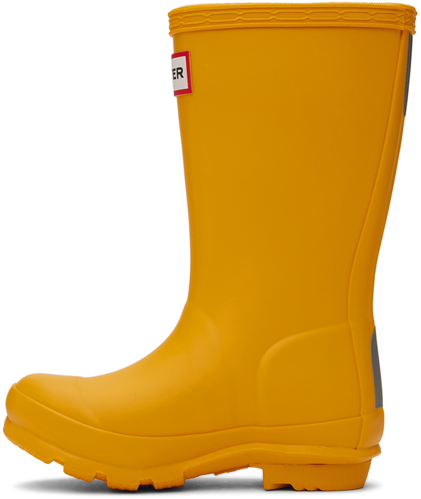 靴 Hunter brand rain boots EU38 Hunter Kids' Original Matte Waterproof Buckle Strap Rain