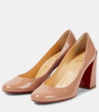 Christian Louboutin Miss Sab 85 patent leather pumps