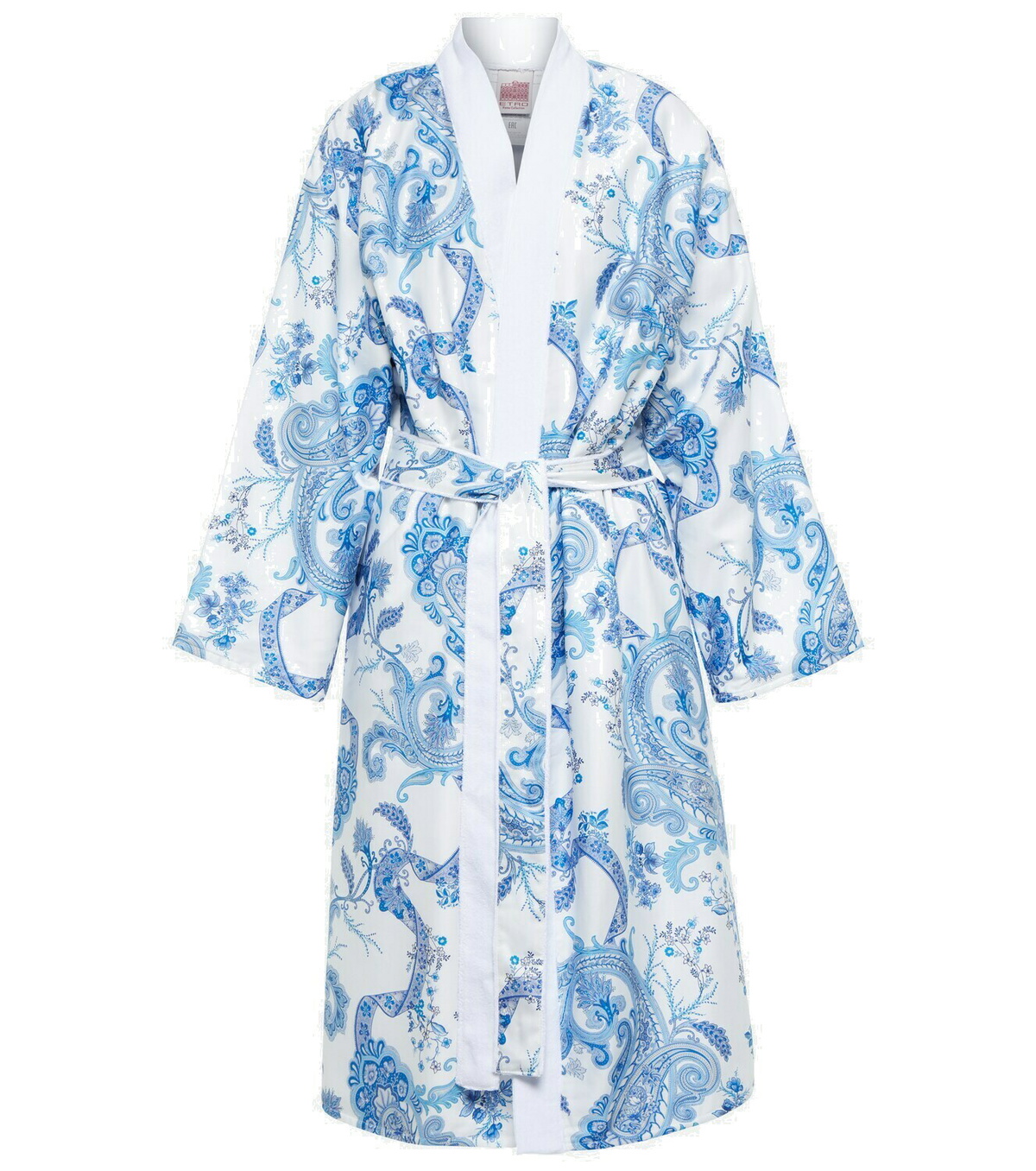 Etro Paisley cotton bathrobe Etro