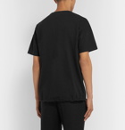Remi Relief - Printed Cotton-Jersey T-Shirt - Black