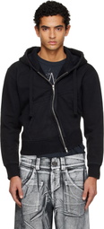 VAQUERA Black Twisted Hoodie