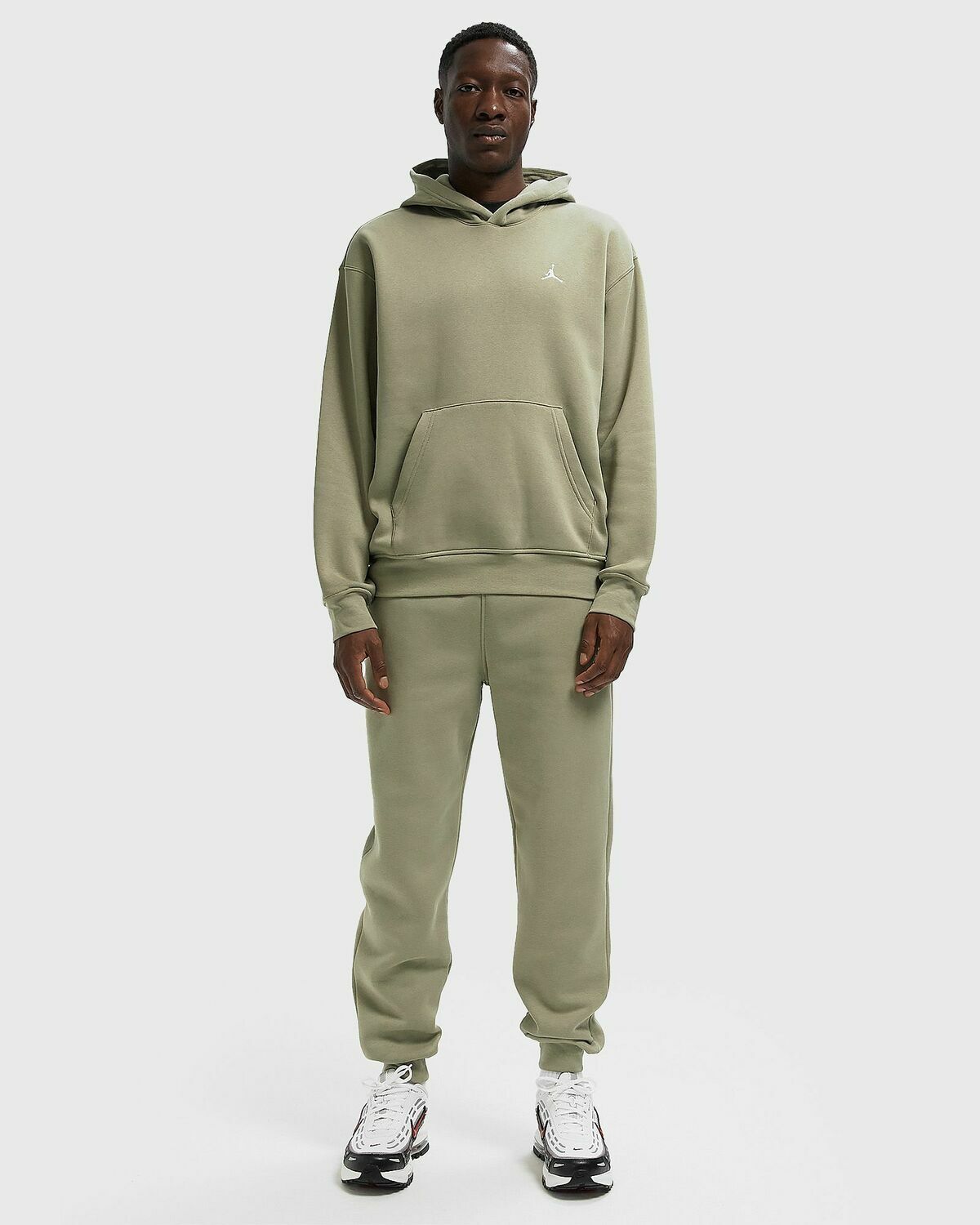 Jordan Brooklyn Fleece Pollover Brown Mens Hoody