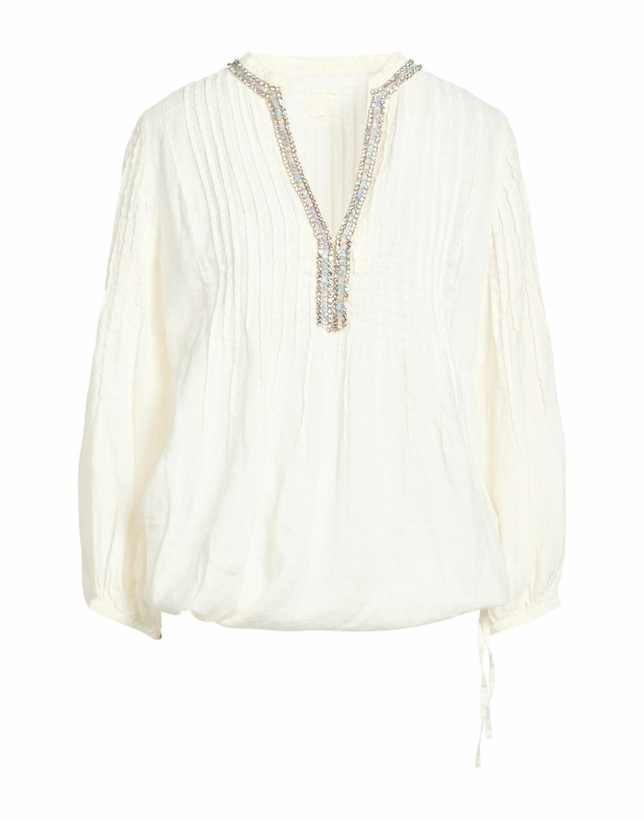 Photo: 120% Lino Womens Top Ivory