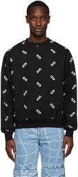 GCDS Black Logo Sweatshirt