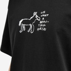Polar Skate Co. Men's Beautiful Horses T-Shirt in Black