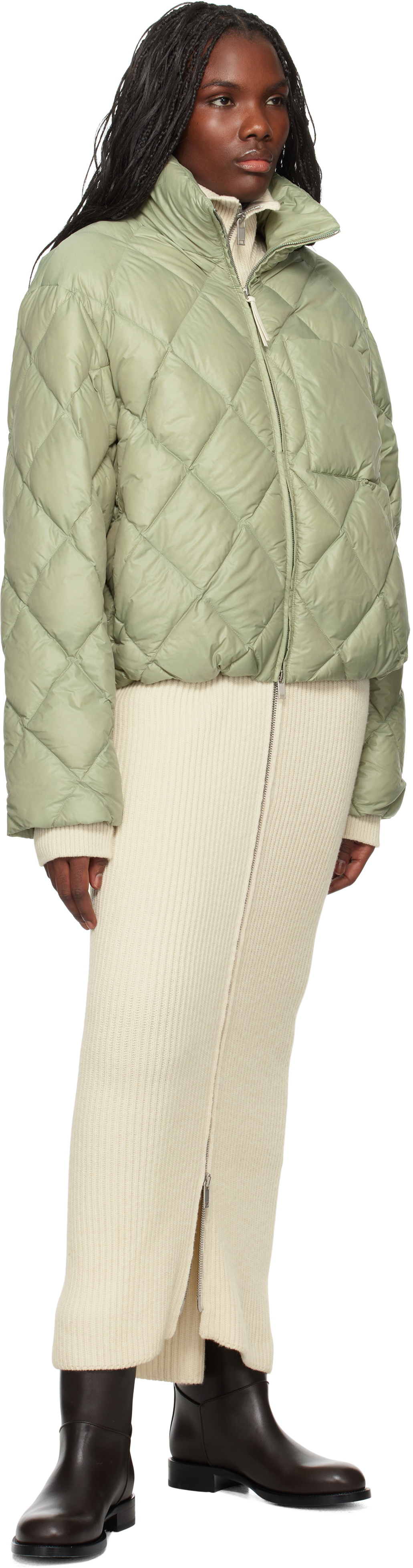 Jil Sander Green 164 Down Jacket Jil Sander