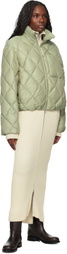 Jil Sander Green 164 Down Jacket