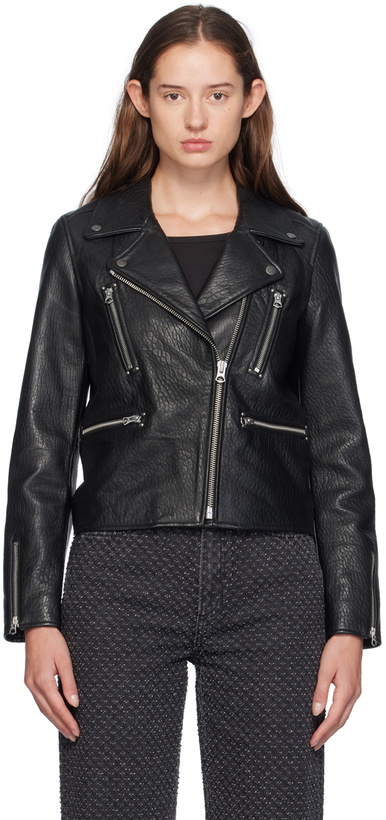 Photo: rag & bone Black Arrow Leather Jacket