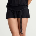 Peachy Den Women's Blanche Skort Dress in Onyx
