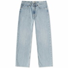 Our Legacy Men's Third Cut Jean in Bleached Lurex Woof