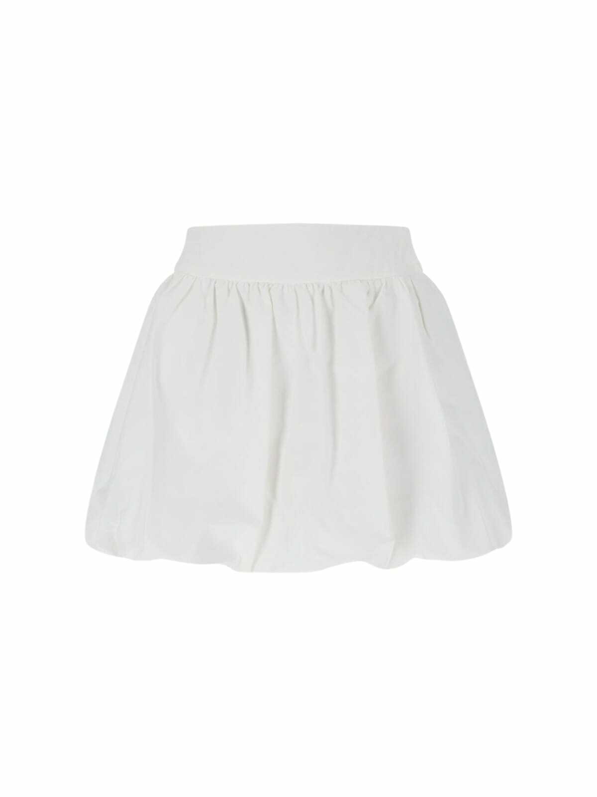 DUNST Ribbon Pleated Midi Skirt Dunst