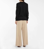Costarellos Mattie lace appliqué sweater